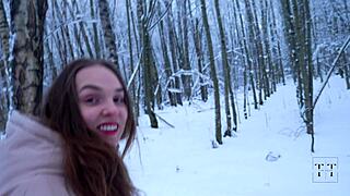 The winter forest hides big cocks 4k hd tim team