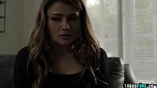 Vay be, ateşli 18+ bebek bakıcısı Adria Rae müşteri Charles Dera tarafından anal sikilip boşalıyor!