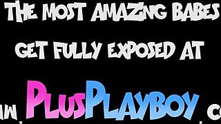 Nagy seggű szőke 18+ Rara Knupps fantasztikusan néz ki abban a forró fekete fehérneműben