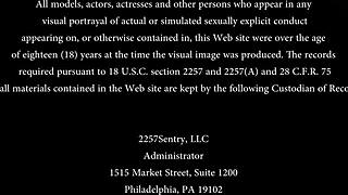 Foot Worshipping Teen 18+ Sub Bends Over for Rough Anal!