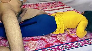 stepsister lures step brother into forbidden play before wedding day.