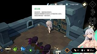 HGame-Uteč z dungeonu 2: Silver Wolf Surals bondáž a šľahanie