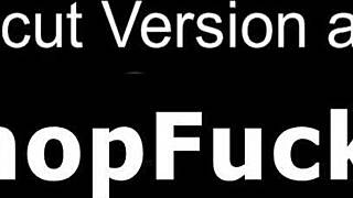 Ich erwische Teen 18+ Rosalyn Sphinx beim Klauen von Klamotten im Einkaufszentrum