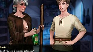 Teen 18+ amatoriale con tette grosse riceve anale dal cazzo mostro della milf in scena POV dettagliata.