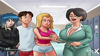 Hey Summertimesaga E2 Ders 12'de o ıslak duş kreampisi ne kadar vahşiydi?