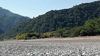 Plajda Riskli Sakso Yapıp Boşmayı Yutmayı Seviyorum