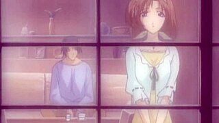 アニメの若い女性18+ 指マンと激しく突かれる 蒸し暑い日本のヘンタイ