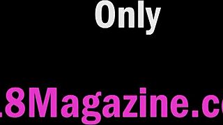 Hej, pozri, ako hottie Mandy vyzlieka lingerie pre intenzívne orgasmové zábavy!