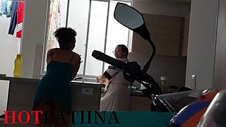 היי, בעלי תפס אותי מזיינת את השכן במדיין, קולומביה!