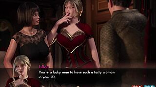 Йо, Лиллиан получила кремпай от моего большого члена в 3D хентае!