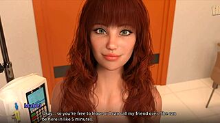 Den sexede sygeplejerske giver footjob på hospitalet i anime stil