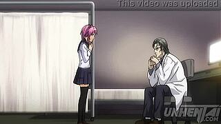 巨乳18+少女去医生那里做狂野检查，在无码Hentai中