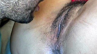 أدفع السباك بكسي الشعرية وهو زوجي خارج