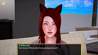 Keluarga baru saya dengan remaja rambut merah dan bontot besar!