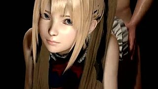 Jeg er så vild med denne Marie Rose hentai stol scene