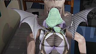 3D sukuba dominuje divokým šukáním v necenzurovaném hentai