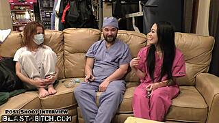 אחות בלייר סלסט מקבלת שפיכה ג'יזקאסו