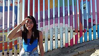 Suhonjava Latina Krista Reyes trdo jebe v castingu