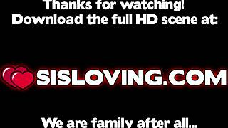 uhh, üvey kız kardeşim Veronica Vella, süper sıkı amını siktirmeme izin verdi...