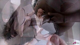 小个子Kady与大鸡巴业余者进行粗暴MMF三人行！哇！😲