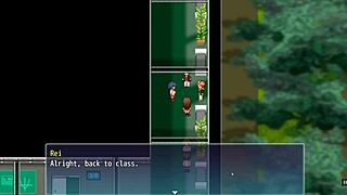 Apostle JOI Hentai Game Ep 1 - Student förlorar oskuld i garderoben medan gifta lärare knullar