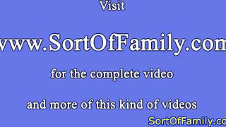 Nærbilder Dypthroat Galskap med Vill Stemor