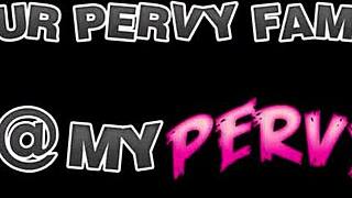 Najstnica 18+ pastorka Ma Milano jaha očimov velik kurac z obrito pičko.