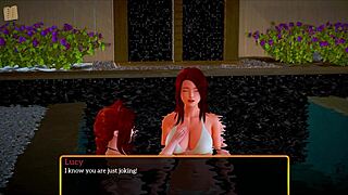 Yeni Ailemde, Oyundaki Bu Büyük Göğüs ve Kıç Sahnesine İnanamıyorum, Çok Sıcak!!