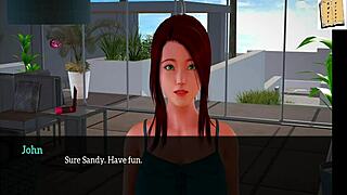 Na minha nova série família, uma adolescente ruiva 18+ faz sexo pervertido com membros da família em hentai 3d.