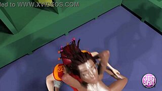 Jebote, pogledaj ovaj 3D crtani pornić sa nestašnom tinejdžerkom 18+ navijačicom koja jaše kurac kvoterbeka!