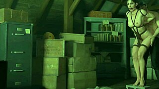 Lækker Hentai Gameplay med Intens Deepthroat Action i HD Simulator