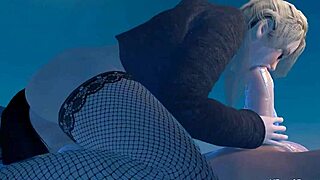 Anime 3D Hentai Μεγαλόστηθες Κοπέλες Ρουφάνε και Γαμάνε Futa Νεαρές 18+ σε Bukkake