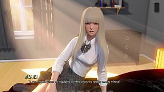 Полный геймплей - Ripples Часть 1 с азиатской студенткой шлюхой