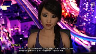 Myslím, že Shauna hovorí, že dráždenie pomôže Johnovi v tejto hentai scéne