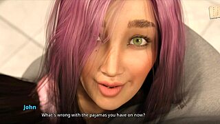 wvm 123, john stoji trdno, ko tri hentai punce poskušajo ga spraviti z nog!