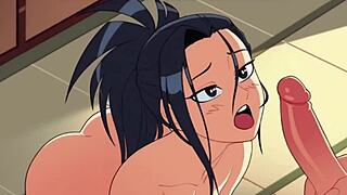 Ho chiesto al mio fratellastro di venire dentro di me in azione cartoon selvaggia