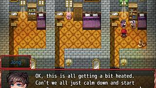 Adorando esse ep de hentai harém com tetonas esguichando no banho espiando