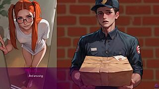 丈夫抓到老婆和送货员裸体亲热 - 3D本子！