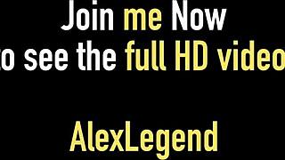 Madison Morgan con Cola de Caballo PAWG Taladrada en Perro por Alex Legend