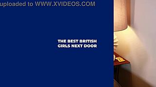 블론드 18살 학생, 찐 1대1에서 세게 박히고 크림파이.