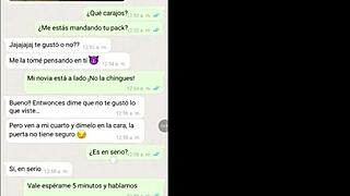 อ๊ะ ลูกน้องส่งรูปเปลือย ขอควย ฉันเลยให้เธอเย็ดลับๆ ช็อตวอทส์แอป