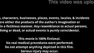 Studente Jackie Banes beccata e schizzata di sborra dal dottore Tampa