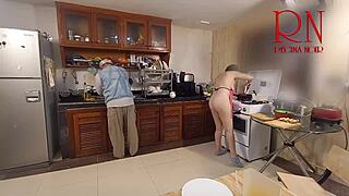 jutranji kaos v kuhinji komična NSFW zgodba 284